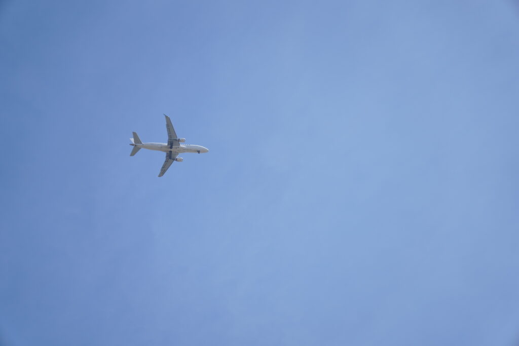 飛行機 空